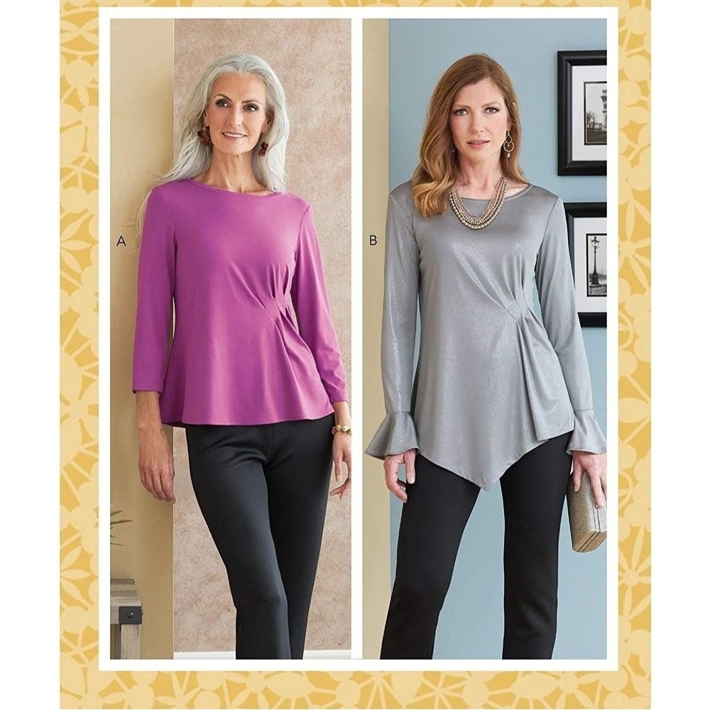 Butterick Sewing Pattern 6788 10754 Top Misses Size XSM-MED